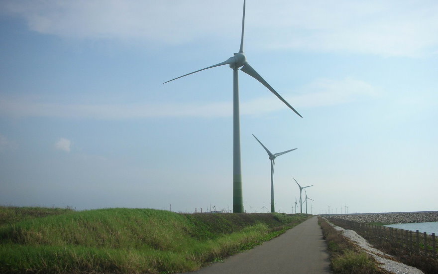 鹿威風力發電工程（線西區）